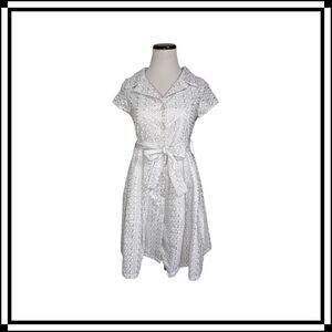 NWT!! Arielle Eyelet Dress, Size L (fits like Medium)